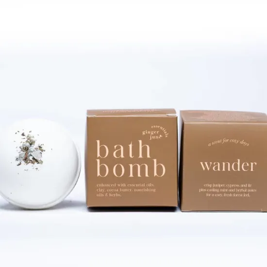 Picture of Wander • 100% Botanical Bath Bomb •
