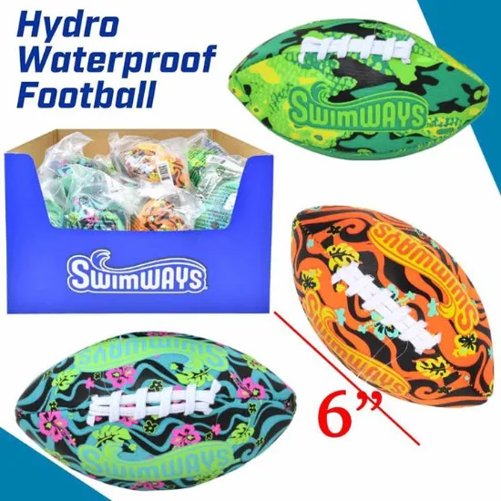 Picture of Swimways Hydro Rookie Football, 6", Green