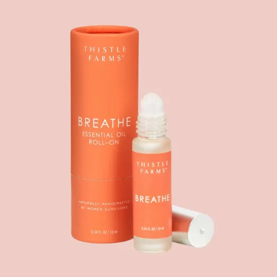 Picture of Breathe Essential Oil Roll On | Eucalyptus Peppermint