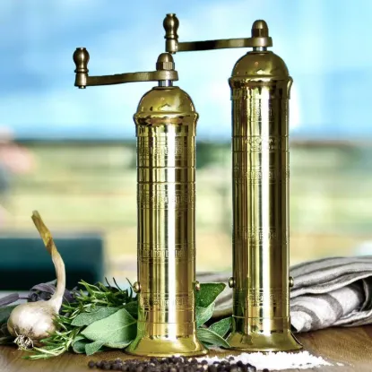 Picture of The Original 'brass Mill' - 8" Salt Grinder