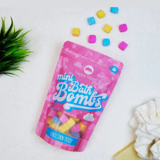 Picture of Unicorn Poop - Mini Bath Bombs- Gift Bag