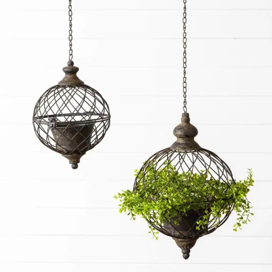 Picture of Sphere Hanging Planter (Set of 02)
