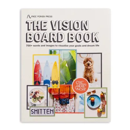 Picture of The Vision Board Book: 700+ Words & Images