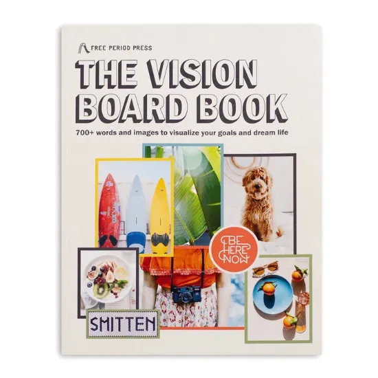 Picture of The Vision Board Book: 700+ Words & Images