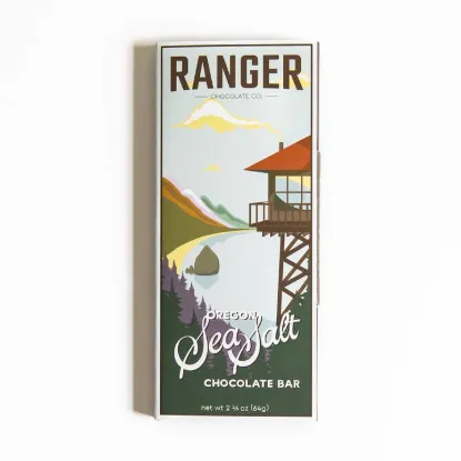 Picture of Oregon Sea Salt Chocolate Bar