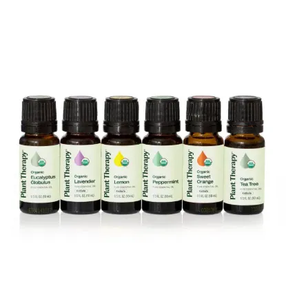 Picture of Top 6 Organic Essential Oil Singles Set