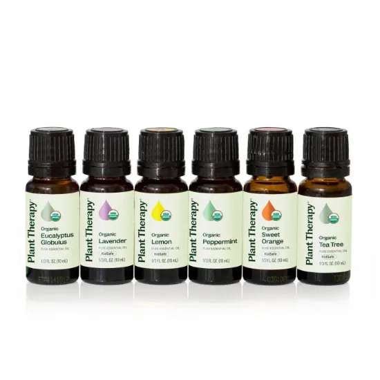 Picture of Top 6 Organic Essential Oil Singles Set