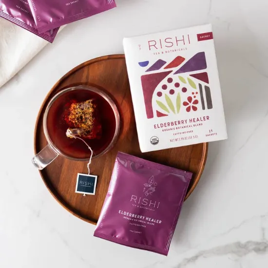 Picture of Elderberry Healer Organic Herbal Tea Sachets