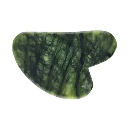 Picture of Jade Gua Sha Massager - Natural Beauty Ritual -