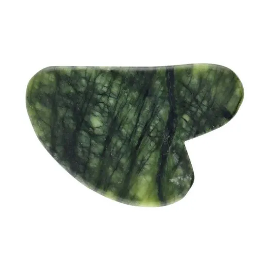 Picture of Jade Gua Sha Massager - Natural Beauty Ritual -