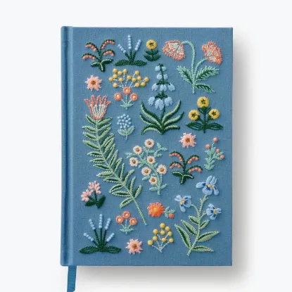 Picture of Menagerie Garden Embroidered Journal