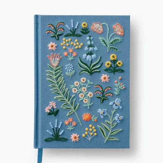 Picture of Menagerie Garden Embroidered Journal