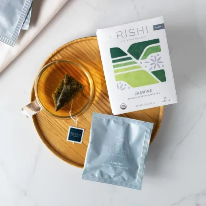 Picture of Jasmine Organic Green Tea Sachets