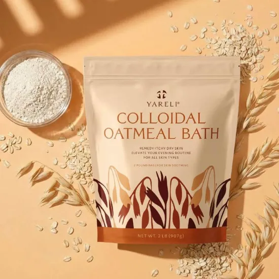 Picture of Milled Colloidal Oatmeal Bath - Unscented, Soothing, 2lb