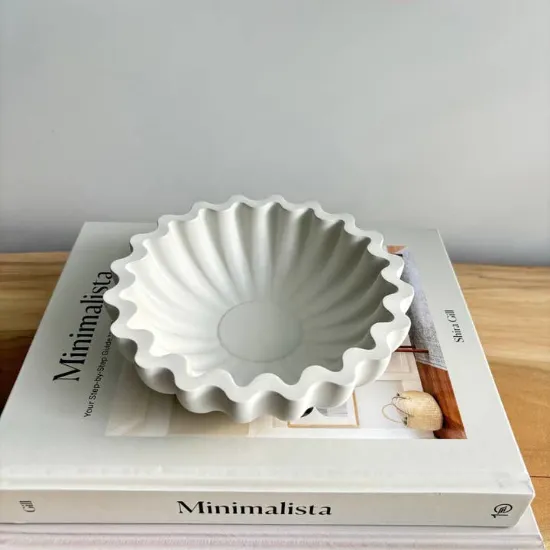 Picture of Kyma - Ruffle Bowl | Scallop Bowl | Ripple Bowl