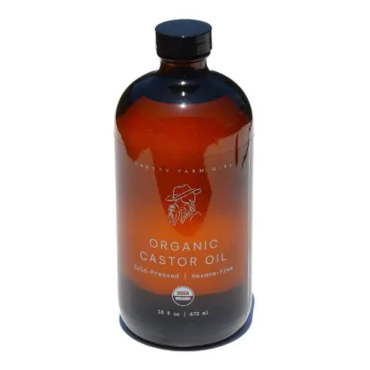 Picture of Pure Organic Cold Pressed Hexane-Free Castor Oil