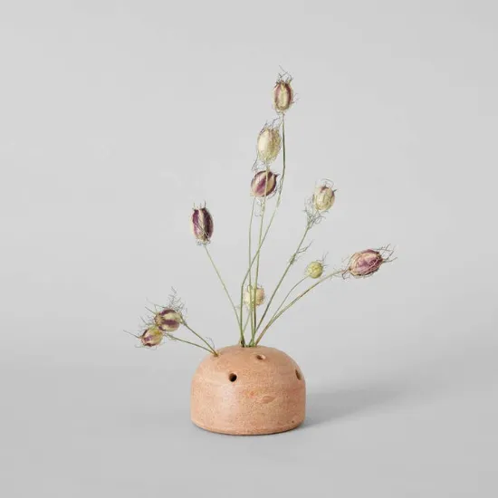 Picture of Terra Cotta Frog Vase, Whitewash