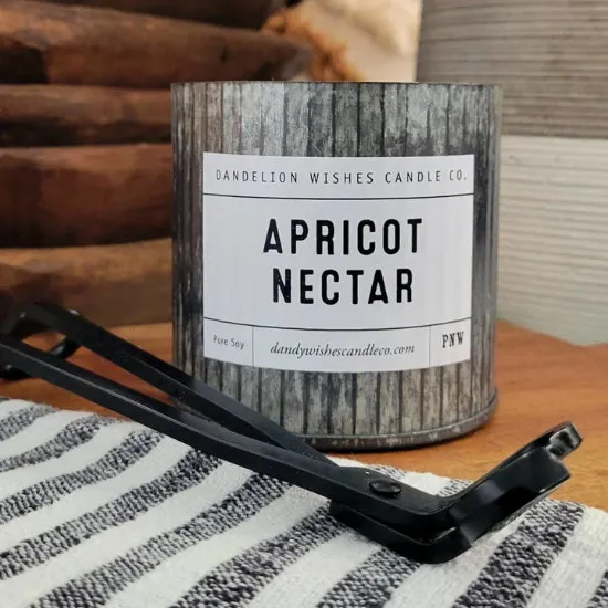 Picture of 12 oz. Rustic Galvanized Tin Candle