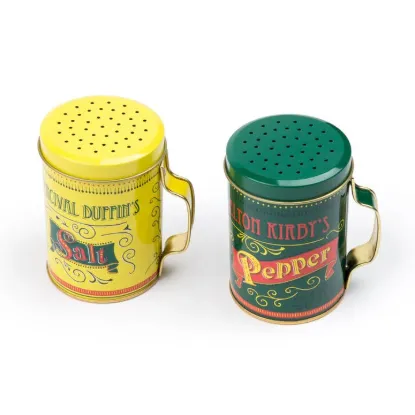 Picture of Fox Run Salt and Pepper Shaker Set, Nostalgic, 4"