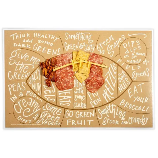 Picture of Charcuterie Cheat Sheet | Football