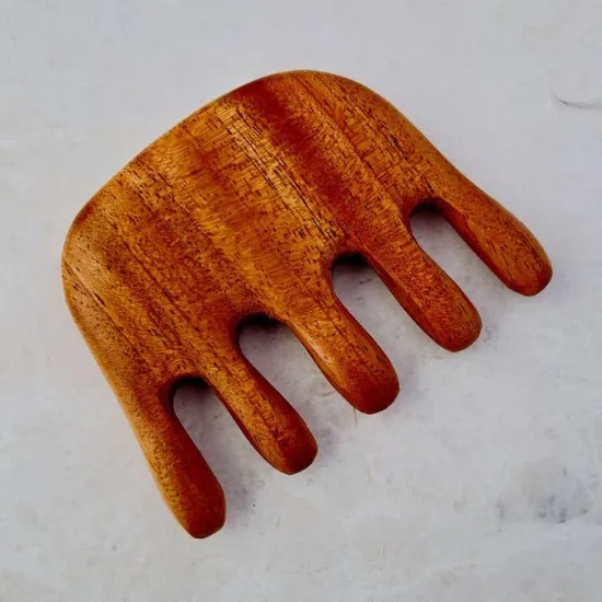 Picture of Neem Wood Massager Handheld, Natural Self Care Tool