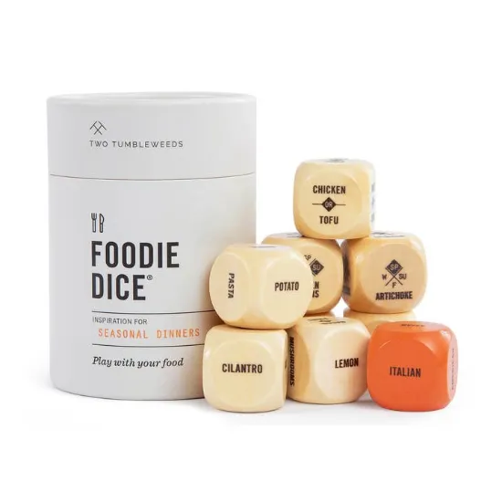 Picture of Foodie Dice - Inspiration For Seasonal Dinners