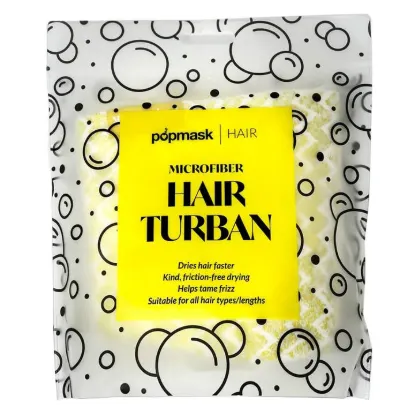 Picture of Green Fast-Drying Microfibre Hair Towel