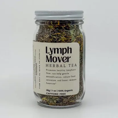 Picture of Lymph Mover Loose Leaf Herbal Tea | Glass Jar