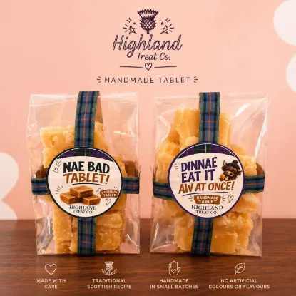 Picture of Luxury Tartan Scottish Tablet Bag (100g)