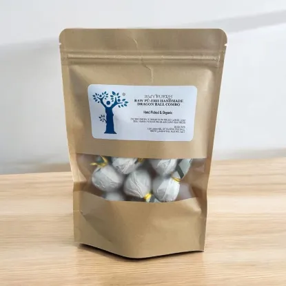 Picture of Cmy Raw Puerh Handmade Dragon Ball Combo