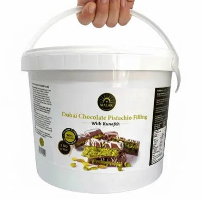 Picture of Pistachio Kunafeh Dubai Chocolate Filling 30% – Wholesale