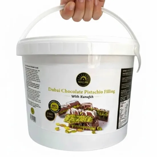 Picture of Pistachio Kunafeh Dubai Chocolate Filling 30% – Wholesale