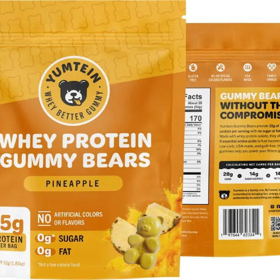 Picture of Pineapple Protein Gummy Bears