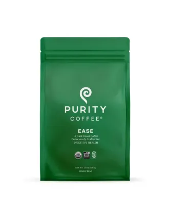 Picture of Organic Mold Free Dark Roast Whole Bean Coffee 12oz | Ease