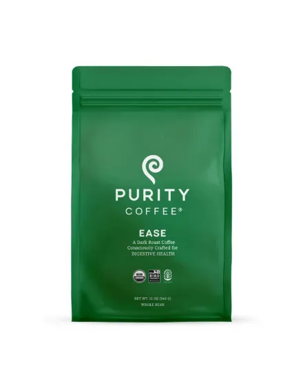 Picture of Organic Mold Free Dark Roast Whole Bean Coffee 12oz | Ease