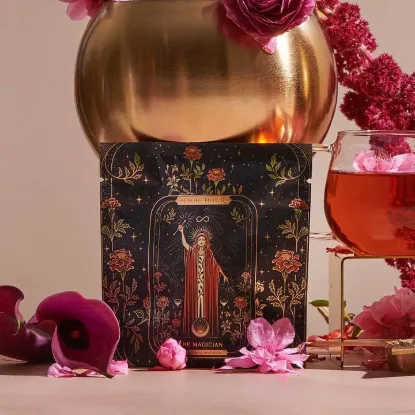 Picture of The Magician :  Elderberry-Ginger-Vanilla Herbal Tea