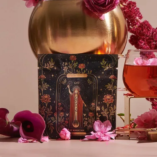 Picture of The Magician :  Elderberry-Ginger-Vanilla Herbal Tea