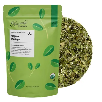 Picture of Organic Moringa, Bulk Loose Leaf Herbal Tea, 1 lb.