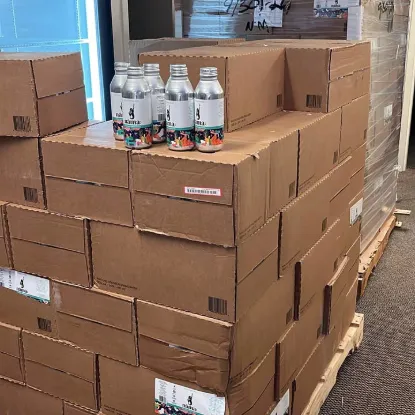 Picture of 1 Pallet Order = 70 Cases of 24 Nama Water Bottles