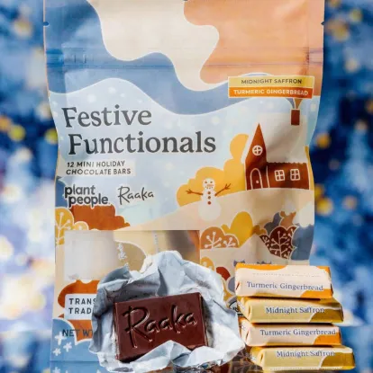 Picture of Festive Functionals Chocolate Mini Bag 12ct Limited Release