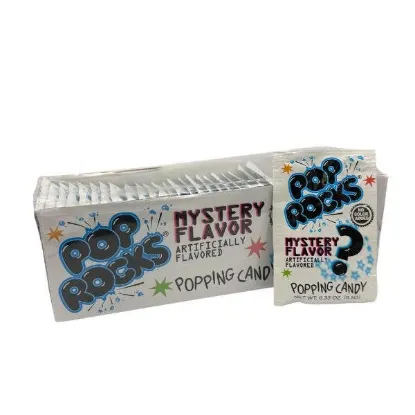 Picture of Pop Rocks Mystery Flavor Popping Candy .33oz, 24ct Display