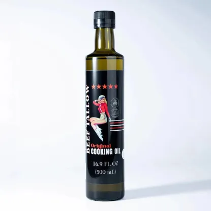 Picture of Premium Grass-Fed Beef Tallow Cooking Oil - Restaurant-Proven | Choose Your Flavor