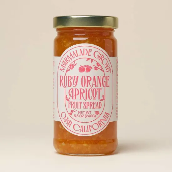Picture of Ruby Valencia & Apricot Fruit Spread - 8oz