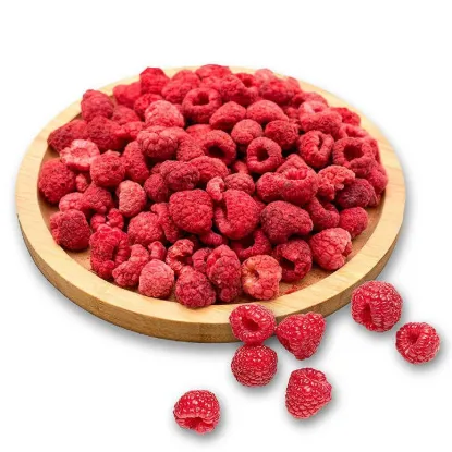 Picture of Freeze-Dried Raspberry, Whole - Grade A Raspberries - Ideal For Desserts