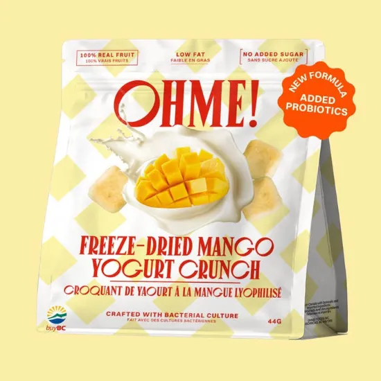Picture of Freeze Dried Mango Yogurt Crunch (Added Probiotics)