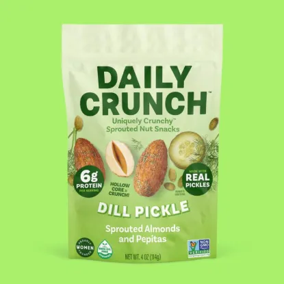 Picture of Daily Crunch Dill Pickle Sprouted Almonds | Resealable Snack