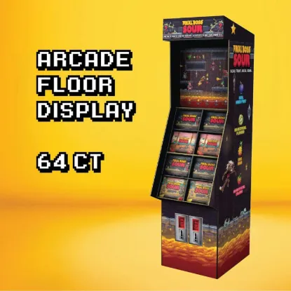 Picture of Final Boss Sour Arcade Floor Display (64 Count)