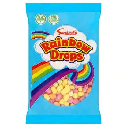 Picture of Swizzels Rainbow Rice Cake Drops - Large 70g (Uk)