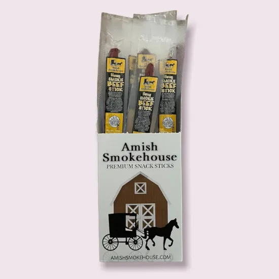 Picture of Honey Beef Sticks 21 Ct. Individually Wrapped