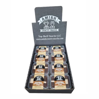 Picture of Amish Choc / Peanut Butter Fudge Caddy